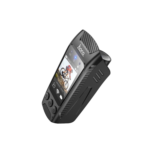 Відеореєстратор HOCO DV104 4K Riding recorder Black (6942007646000) - изображение 1