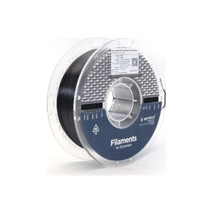 Пластик для 3D-принтера Gembird PETG High Speed, 1.75 мм, 1 кг, black (3DP-PETG1.75HY-01-BK) зображення 1