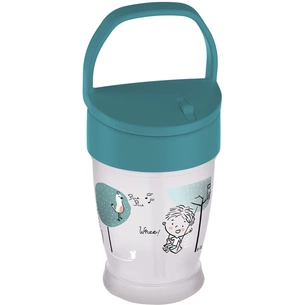 Поїльник-непроливайка Lovi Lovely Boy із силіконовою трубочкою 250 мл (35/354boy) зображення 1