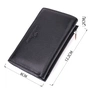 Гаманець ST Leather Шкіряний Чорний (22488) - зменшене зображення 3