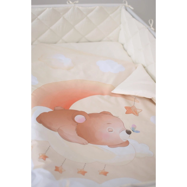 Дитячий постільний набір Верес "Ведмедик стьобаний" (6 од ) (219.13) - зображення 3