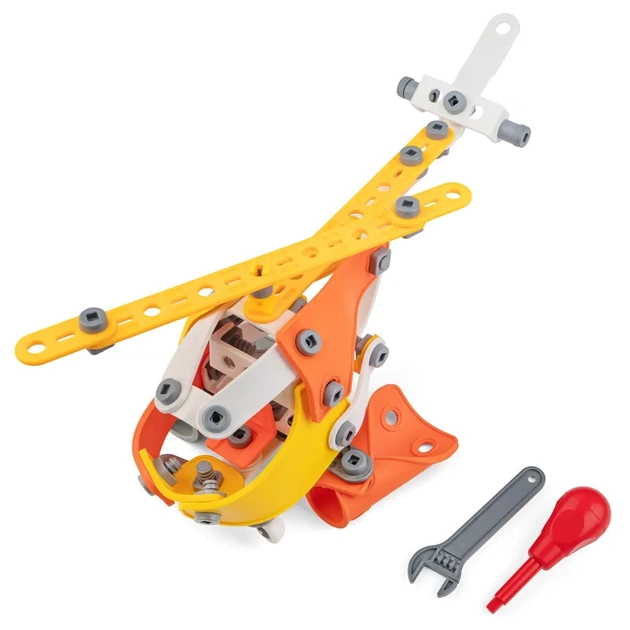 Конструктор Otamanko гибкий Грайко-собиратель 5-в-1, 148 деталей (J-108) - изображение 6