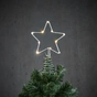 Верхівка на ялинку Luca Lighting Зірка 10 LED,13 см, теплий білий (8720362250487) - preview 1