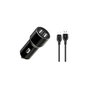 Зарядний пристрій XO TZ09 2.4A/2 USB + cable microUSB Black (XO-TZ09M-BK) - зменшене зображення 1