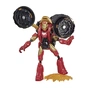 Фігурка для геймерів Hasbro Avengers Bend and flex 2 в 1 Залізна людина на мотоциклі (F0244) - зменшене зображення 2