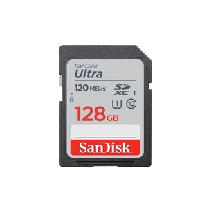 Карта пам'яті SanDisk 128GB SD class 10 UHS-I Extreme Ultra (SDSDUNB-128G-GN6IN) зображення 1