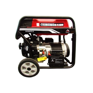 Генератор Vulkan SC8000TE 3ф 6,5kW ел.старт, 25л, колеса, 1ф-2,3kW (SC8000TE-II) зображення 1