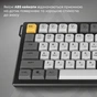 Клавіатура Ajazz AF82 Wireless/Bluetooth/USB UA Gray/White/Orange (AF82-GWO) - зменшене зображення 11
