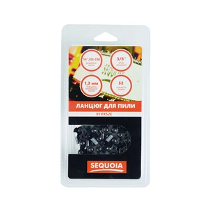 Ланцюг SEQUOIA 3/8", 1.3 мм, 52 ланоки, 14"/35 см (91VX52E) зображення 1