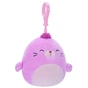 М'яка іграшка Squishmallows на кліпсі – Морж Пепе 9 см (SQCP00150) - зменшене зображення 2