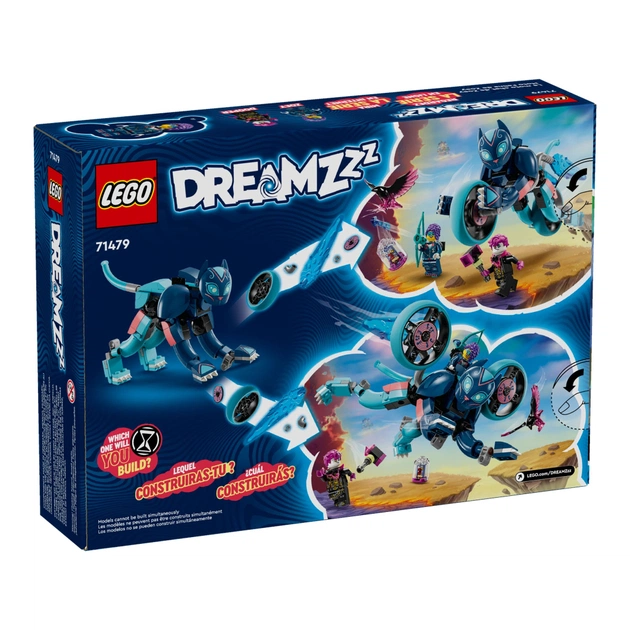 Конструктор LEGO DREAMZzz Кошачий мотоцикл Зоуи (71479) - изображение 8