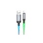 Дата кабель USB 2.0 AM to Lightning 1.0m U112 Shine gray HOCO (6931474788801) - уменьшенное изображение 1