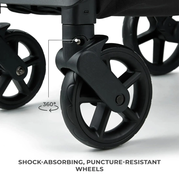 Коляска Kinderkraft Loom Black (KSLOOM00BLK00BS) (5902533926404) - picture 10