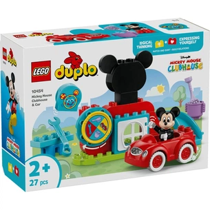 Конструктор LEGO DUPLO Disney Міккі Маус: Клубний будинок і автомобіль (10454) зображення 1