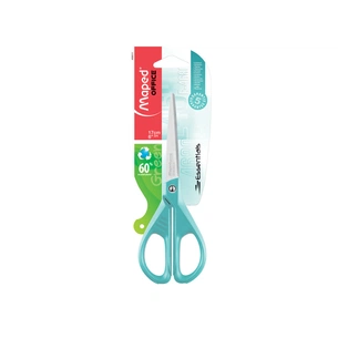 Ножиці Maped ESSENTIALS GREEN 170мм, блістер, блакитний (MP.468011) изображение 1
