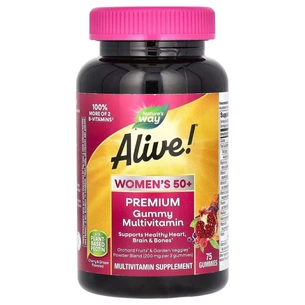 Мультивітамін Nature's Way Мультивітаміни для жінок 50+, смак вишні та винограду, Ali (NWY-15899) зображення 1