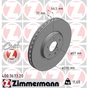 Гальмівний диск ZIMMERMANN 400.3673.20 - зменшене зображення 1