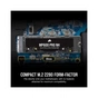 Накопичувач SSD M.2 2280 500GB MP600 PRO NH Corsair (CSSD-F0500GBMP600PNH) - зменшене зображення 3