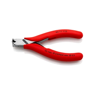 Кусачки KNIPEX торцеві для електроніки (64 11 115) зображення 1