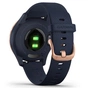 Смарт-годинник Garmin vivomove 3S, Rose Gold, Navy, Silicone (010-02238-23) - зменшене зображення 5
