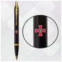 Ручка кулькова Parker IM 17 ARMY Black GT BP Емблема ЗСУ кольоровий (22032_W0010u) - зменшене зображення 5