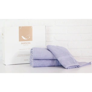 Рушник MirSon набір банних 5077 Elite SoftNess Lavender 50х90, 70х140, 100x150 (2200003960976) зображення 1