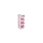 Кошик для зберігання Violet House 1021 Бамбу Pink 4 шт. (1021 Бамбу PINK Набор 4 шт) - зменшене зображення 2