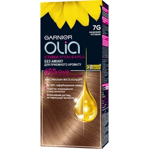 Фарба для волосся Garnier Olia 7G Нюдовий русявий 112 мл (3600542243810) зображення 1