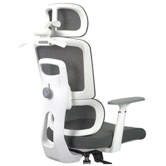 Офісне крісло Аклас Арктик WT R-SR Сірий (LVB-306 Grey OS-3006 Grey) (00144009) - зображення 10