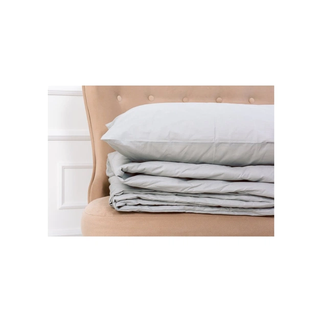 Ковдра MirSon Літній комплект №2619 EcoSilk 16-5703 Light Gray ковдру 172x (2200003109979) - зображення 1