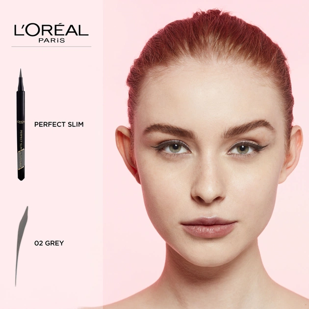 Підводка для очей L'Oreal Paris Superliner Perfect Slim 02 - Grey (3600523959860) - picture 6