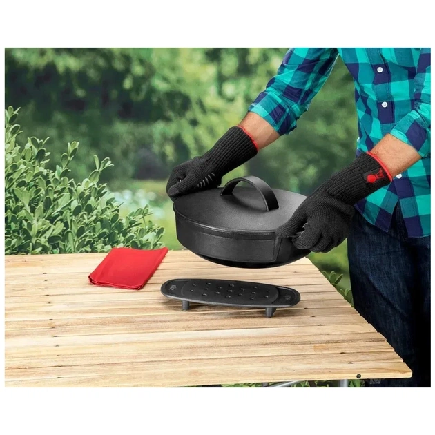 Аксесуар для барбекю Weber жаростійкі перчатки, L/XL (6670) - picture 6