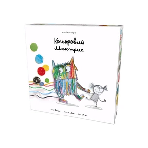 Настільна гра Feelindigo Кольоровий Монстрик (The Color Monster) українська (LFCACB181) зображення 1