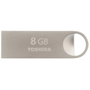 USB флеш накопичувач Toshiba 8GB Owari Metal USB 2.0 (THN-U401S0080E4) зображення 1