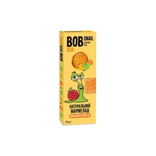 Мармелад Bob Snail Равлик Боб яблуко-манго-гарбуз-чіа 27 г (4820219344223) зображення 1