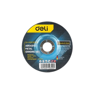 Круг зачистний Deli 125 х 6 х 22,2 мм 5 шт (DH-MGP125-E1) зображення 1