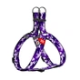 Шлея для собак WAUDOG Nylon з QR паспортом "Фіолетовий камо" пластиковий фастекс XL (324-0003) - уменьшенное изображение 1