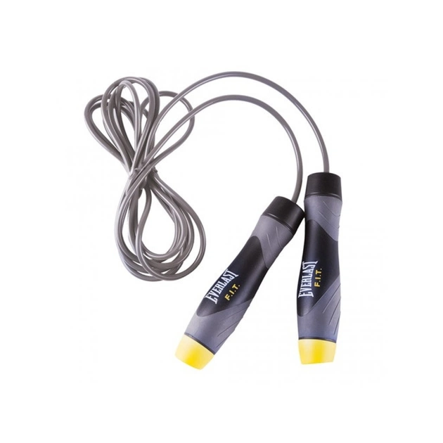 Скакалка Everlast Weighted Jump Pore 833640-70-8 Чорна 335 см (009283585655) - изображение 1
