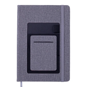 Книга записна Buromax COMFORT А5 96 аркушів крапка, сірий (BM.295309-09) зображення 1