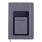 Книга записна Buromax COMFORT А5 96 аркушів крапка, сірий (BM.295309-09) - зменшене зображення 1