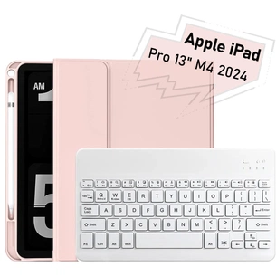 Чохол до планшета BeCover with keyboard Apple iPad Pro 13" M4 2024 Pink (713006) зображення 1