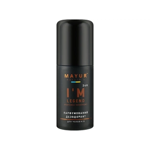 Дезодорант Mayur I'm Legend Парфумований для чоловіків 50 мл (4820230953558) зображення 1