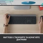 Клавіатура Logitech Craft Wireless UA (920-008504) - зменшене зображення 3