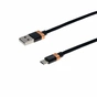 Дата кабель USB 2.0 AM to Micro 5P 1.0m Grand-X (FM07CB) - зменшене зображення 2