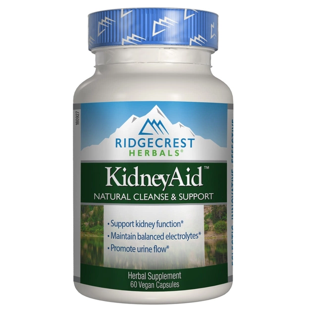 Трави Ridgecrest Herbals Комплекс для підтримки Функції нирок, KidneyAid, RidgeCrest Herbals, (RDH-00168) - зображення 1