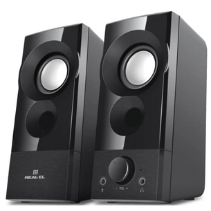Акустична система REAL-EL S-90 Black зображення 1