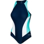Купальник Aqua Speed Nina 344-42 темно-синій, бірюзовий, білий 42 (5908217664112) - зменшене зображення 3