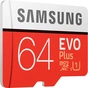 Карта пам'яті Samsung 64GB microSDXC class 10 UHS-I U1 Evo Plus V2 (MB-MC64HA/RU) - зменшене зображення 3