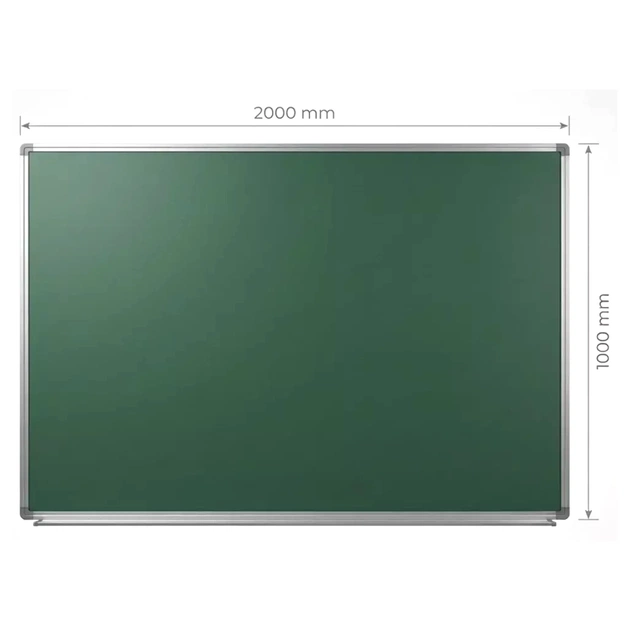 Шкільна дошка Sector офісна магнітно-крейдяна 200 х 100 см (К2010) - picture 4