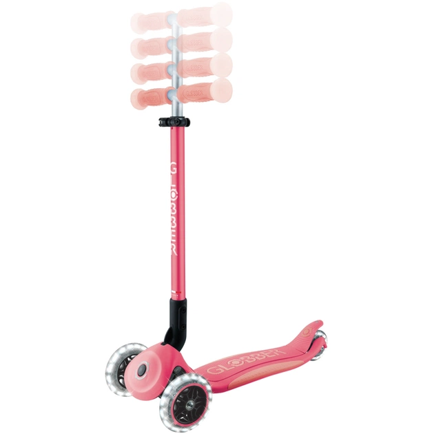 Самокат Globber Elite колеса з підсвіткою Рожевий (839-110) - picture 5